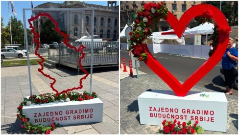 ZA NAJLEPŠE USPOMENE: Ovde građani danas mogu da se fotografišu na skupu Srbija jedna porodica