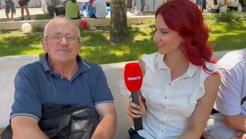 АКО НАМ ПРЕДСЕДНИК ОСТАНЕ, НАДАМО СЕ БОЉЕМ: Велика подршка Вучићу уочи скупа (ВИДЕО)
