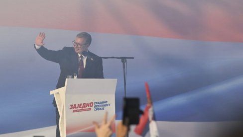 AJMO, POBEDA, SRBIJA! Narod je uz Vučića (VIDEO)
