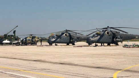 НОВОСТИ У БАТАЈНИЦИ: Све спремно за приказ хеликоптера и авиона Војске Србије (ФОТО/ВИДЕО)
