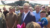 DANAS GAĐAMO ATAKOM SA HELIKOPTERA Vučić sa pilotima: Najviše volim kada je u našim rukama Mi-35, jer ima poseban, zlokoban zvuk