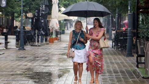 BRZO SPREMITE KIŠOBRANE: Do kraja dana pljuskovi sa grmljavinom na celoj teritoriji Srbije