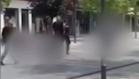 KRVAVI PIR NA KOSOVU I METOHIJI: Leteli meci, pa je usledilo brutalno udaranje kundakom u glavu (UZNEMIRUJUĆI VIDEO)