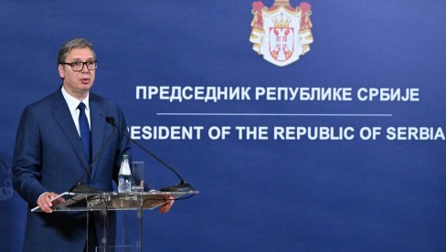 ВУЧИЋ СЕ ВЕЧЕРАС ОБРАЋА ЈАВНОСТИ: Од 19.30 на РТС-у о најважнијим актуелностима