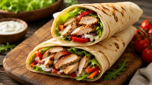BRZI RECEPT ZA SAVRŠEN RUČAK: Tortilja sa piletinom
