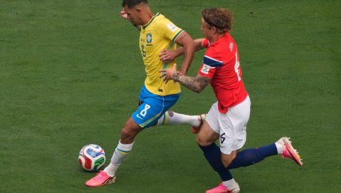 PRENOS, BRAZIL-NORVEŠKA! Poništen gol i promašen penal na Metlajfu! Selesao protiv tradicije, Vinisijus i Haland oči u oči! (VIDEO)