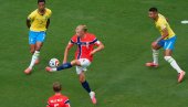 PRENOS, BRAZIL-NORVEŠKA! Ovaj čovek ima 100 ruku! Poništen gol i promašen penal na Metlajfu! (VIDEO)