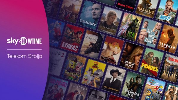 SkyShowtime и Телеком Србија доносе ексклузиван филмски и серијски садржај