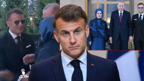 УХ, НЕПРИЈАТНО! Ердоганова жена једним потезом понизила Макрона - снимак постао виралан на друштвеним мрежама (ВИДЕО)