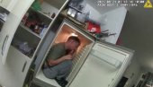 Полиција није могла да га нађе, а онда су отворили фрижидер (ВИДЕО)