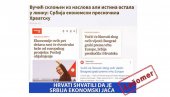 HRVATI SHVATILI DA JE SRBIJA EKONOMSKI JAČA: Pokušali to da sakriju, ali trag je ostao (VIDEO)