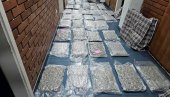НОВОСАДСКА ПОЛИЦИЈА ЗАПЛЕНИЛА 58 КИЛОГРАМА МАРИХУАНЕ: Ухапшен Н.К. (29) из Београда осумњичен за трговину дрогом