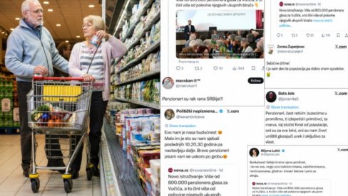 ДОК ВУЧИЋ ПОВЕЋАВА ПЕНЗИЈЕ, БЛОКАДЕРИ ПЕНЗИОНЕРЕ НАЗИВАЈУ СТОКОМ! После увреда желе да поумиру и траже да им се укине право гласа