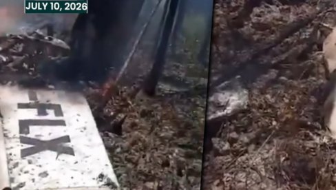 SRUŠIO SE AVION, NIKO NIJE PREŽIVEO Jezivo: Od letelice nije ostalo skoro ništa (VIDEO)