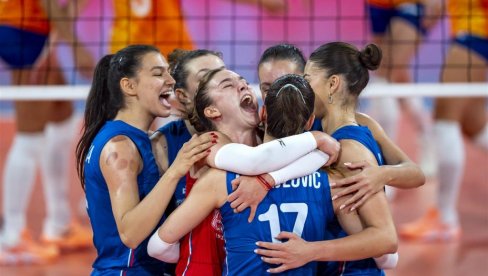BORBA ZA ZLATO SA ITALIJOM: Odbojkašice na EP za mlađe seniroke svaladale Holandiju, sutra će igrati za titulu prvaka Evrope