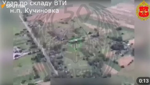 ЗЕЛЕНСКИ У ПАНИЦИ: Овако је руска војска уништила складиште украјинских дронова у Черниговској области (ВИДЕО)