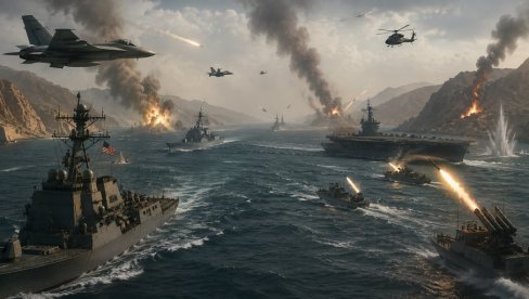ГОРИ У ОРМУЗУ, ПАКАО СЕ СПУСТИО НА ИРАН: САД изводе бруталне напад, Техеран се хитно огласио (МАПА)