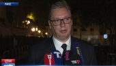 VUČIĆ SE OBRAĆA NACIJI IZ PARIZA: Zahvalan sam Makronu