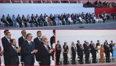 ВЕЛИКА ЧАСТ ЗА СРБИЈУ: Председник Вучић војну параду у Паризу пратио из првог реда (ФОТО)