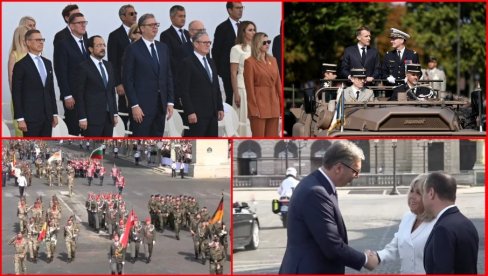 UZ POČASTI I VAŽNI SUSRETI: Predsednik sumirao utiske sa tradicionalnog obeležavanja nacionalnog praznika Francuske