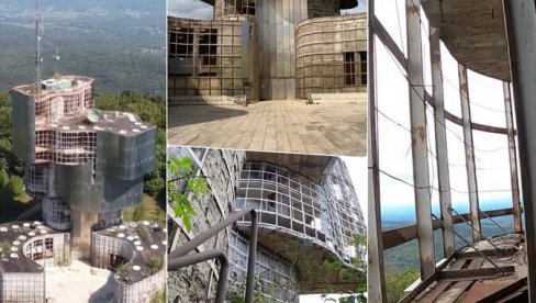 JEZIVO ZDANJE USRED ŠUME DECENIJAMA KRIJE TAJNE: Simbol bivše Juge danas izgleda kao iz horor filma