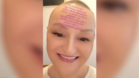 Naša poznata pevačica se slikala na onkologiji: Kosa će da poraste, ali glavu treba sačuvati - pobediću! (FOTO)