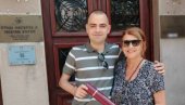 ЦЕЊЕН ФАКУЛТЕТ: Дипломирао син Биље Јевтић и Аце Илића
