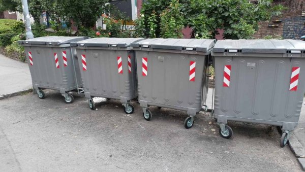 Градска чистоћа наставља замену дотрајалих судова за одлагање комуналног отпада на Савском венцу
