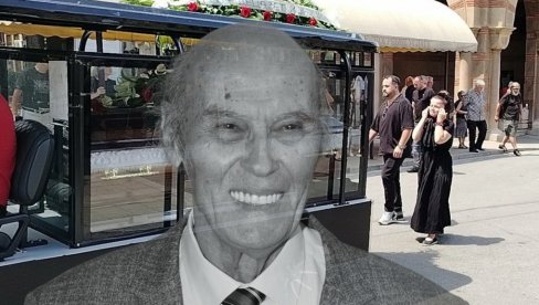 АНДРИЈА БАЈИЋ САХРАЊЕН У АЛЕЈИ Унук одржао потресан говор: Опраштамо се од тебе тужни, али са огромним поносом (ФОТО/ВИДЕО)