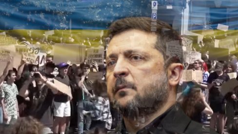 PROTESTI U KIJEVU I ŠIROM UKRAJINE: Narod se digao protiv odluke Zelenskog - šta uzvikuju na ulicama (VIDEO)