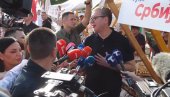 АЦО, СРБИНЕ Грађани дочекали председника Вучића у Владимировцу