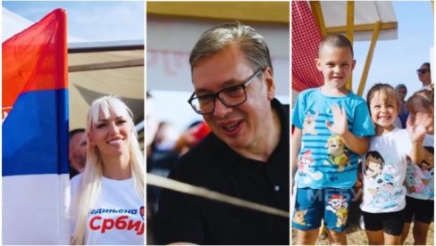ВУЧИЋ ОБЈАВИО НОВИ СНИМАК: За мене је најлепше кад сам са својим народом