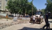 РАДОВИ У ЦЕНТРУ ПАРАЋИНА:  Затворен крак Улице Николе Пашића