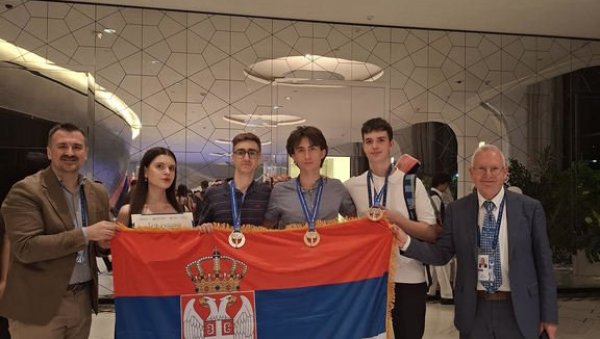 ТРИ МЕДАЉЕ ЗА ХЕМИЧАРЕ: Успех наших средњошколаца на олимпијади из хемије