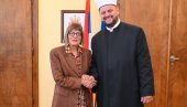 DIJALOGOM DO OČUVANJA ZAJEDNIŠTVA: Sastanak Maje Gojković i muftije Ziljkića