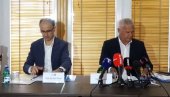 МАЦУТ И ПУЗОВИЋ СЕ ОБРАЋАЈУ ЈАВНОСТИ: Премијер у посети предузећу Србијаводе (ВИДЕО)