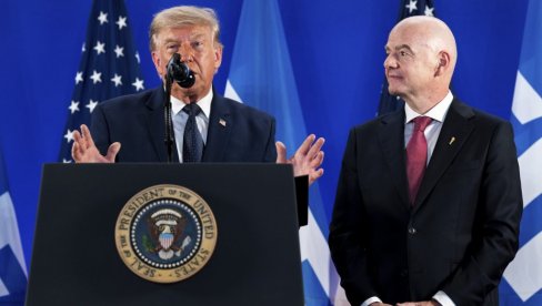 PADA GLAVA ZBOG DONALDA TRAMPA! Đani Infantino hitno pozvan na saslušanje u Ameriku