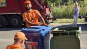 „ГРАДСКА ЧИСТОЋА“  И ГО СУРЧИН У СУБОТУ ОРГАНИЗУЈУ: Подела зелених и плавих ПВЦ канти у насељу Кључ