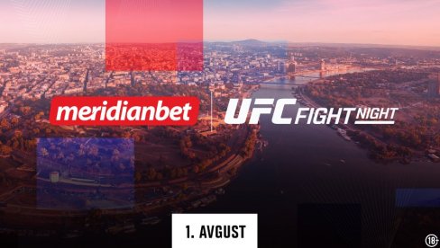 Меридианбет уз UFC Fight Night: Деценија веровања у српски ММА крунисана спектаклом