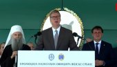 NIŠTA SVETIJE OD NAŠE OTADŽBINE NEMAMO: Predsednik Vučić poslao moćnu poruku najmlađim oficirima