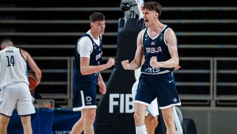 SJAJAN START ORLIĆA: Juniori Srbije pobedili na Evrobasketu!