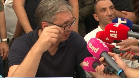 NAPADAJU ME ONI KOJI IMAJU 0,1 ILI 0,2 POSTO, NJIH SE NIKO NE BOJI Vučić komentarisao brutalne pretnje blokadera