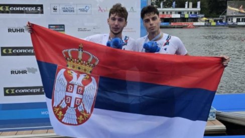 OSTOJIĆ I RAJKOVIĆ STIGLI DO SVETSKE BRONZE: Marko Marjanović, prvi čovek VSS ponosan na veliki uspeh srpskog veslanja u Duisburgu