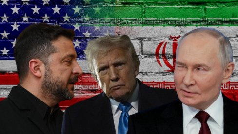 ZELENSKI OPTUŽIO MOSKVU: Pomažu Iranu pri udarima na američke baze! Tramp: Ne verujem, pitaću Putina, saznaćemo