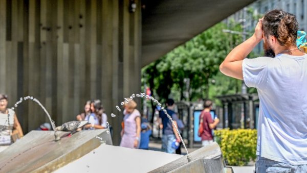 ТРОПСКИ ТАЛАС НЕ ПОСУСТАЈЕ: Температура и даље дивља у Србији, ево где је најтоплије