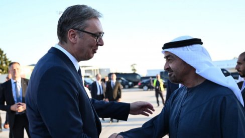 VUČIĆ PREDSTAVIO ŠEIKU BIN ZAJEDU VIZIJU SRBIJE: EKSPO 2027 okuplja svet u Beogradu uz učešće UAE