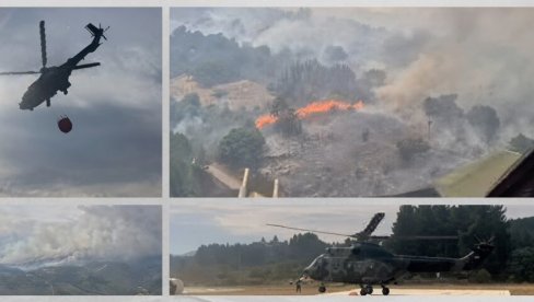 NEVEROVATNA SUPER PUMA MUP-A SRBIJE GASI POŽARE U ŠPANIJI: Ministar Dačić podelio moćni snimak (VIDEO)