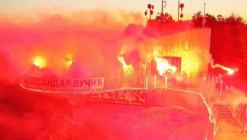 ODAVDE SE NAJBOLJE VIDI DA SRBIJA POBEĐUJE Čačanski SNS na kablarskom vidikovcu: Ovo je simbol budućnosti, razvoja (VIDEO)