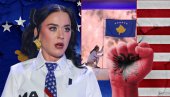 СКАНДАЛ! Бизаран наступ у Приштини: Певачица Кејти Пери изнела заставу тзв. Косова - Албанци бесни, расправа на мрежама